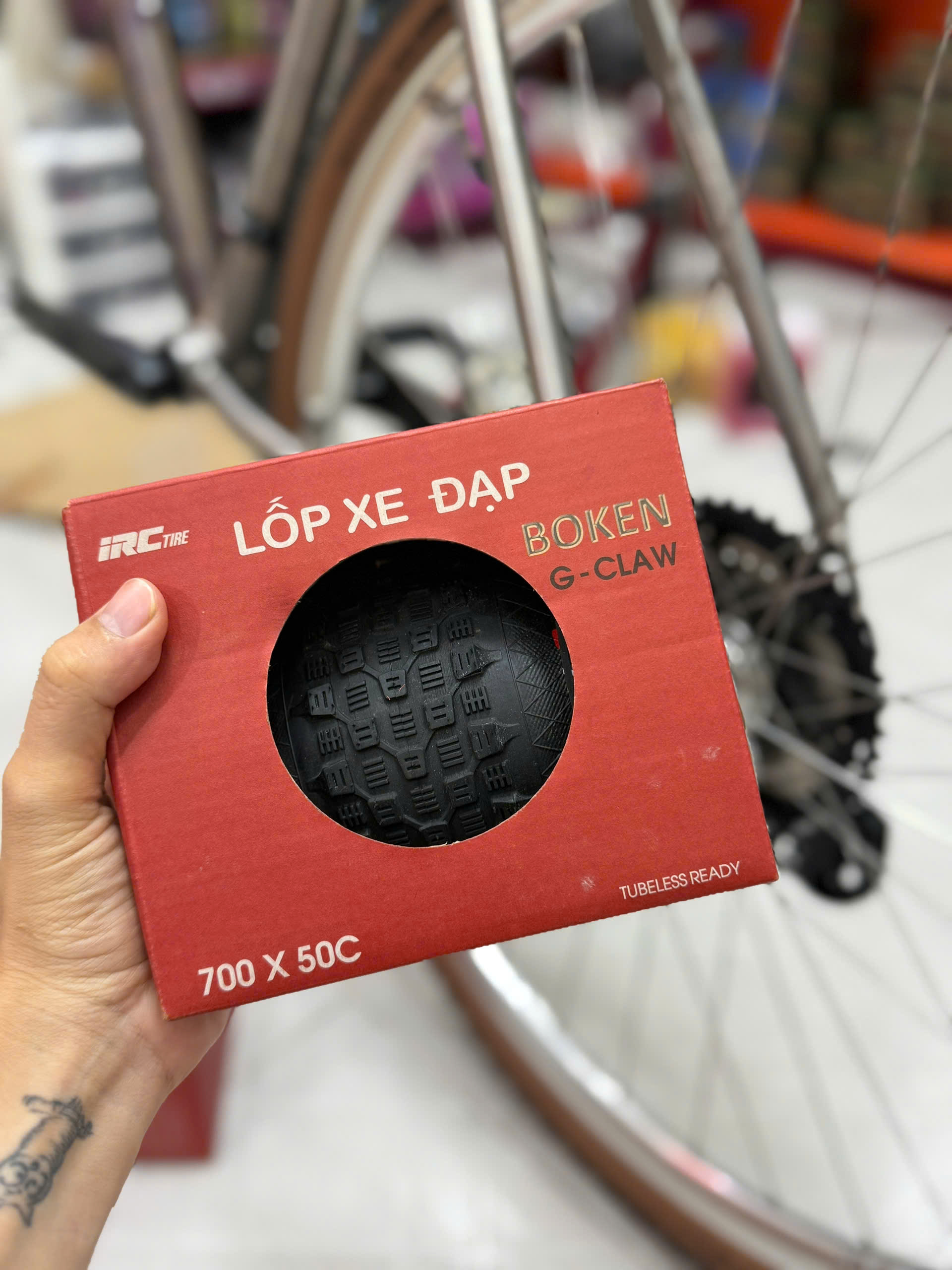 Vỏ Lốp Xe Gravel Chính Hãng IRC Boken G-Claw 120TPI 29x2.0 - 700x50C - Hình ảnh 6